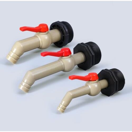 Durable Garden Irrigation Drain Valve Connector Water Tank Garden Hose Adapter Thicken Reducing Fittings