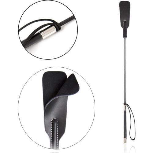 Fetish Whip bondage erotic toys roleplay Leather Spanking bdsm Paddle pony play Flogger sex toys for couples riding horse crop