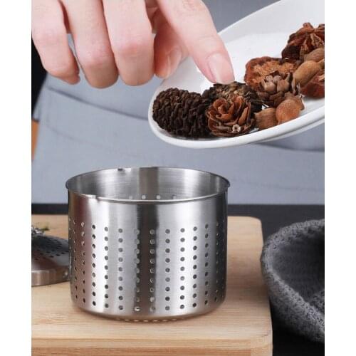 2021 New Tea Strainers 304 Stainless Steel Seasoning Bucket, Tea Leak, Tea Filter Infusers Teaware Kitchen Tools Accessories Hot