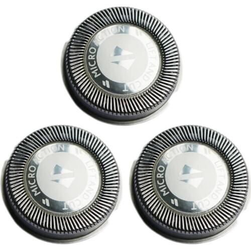 3Pcs Replacement Shaver Head Blade Cutters for Norelco SH30 S510/526/511 S5000 S5070 S5050