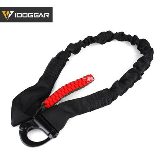 IDOGEAR Tactical Quick Release Save Sling Lanyard Airsoft Combat Gear Airsoft Tactical Accessories