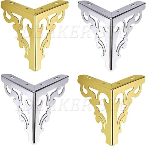 4PCS Modern Simple Style Metal White Furniture Legs Sofa Chair Table Legs Cabinet Bookshelf Feet