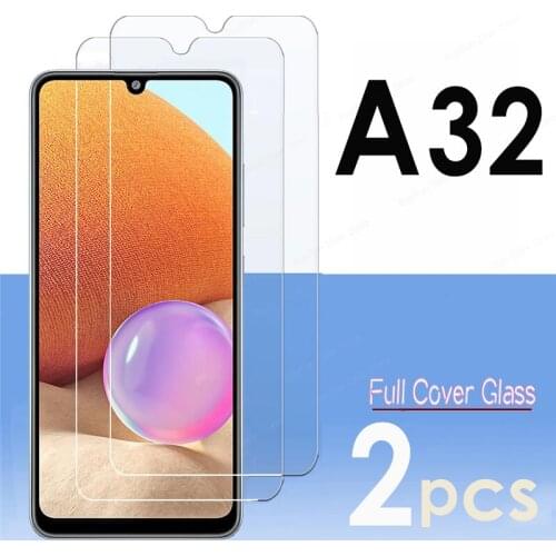 2 pcs Tempered Glass For Samsung Galaxy A32 cover Screen Protector For Samsung A32 5G A 32 A325 A326 glas 2.5D 9H Film armored