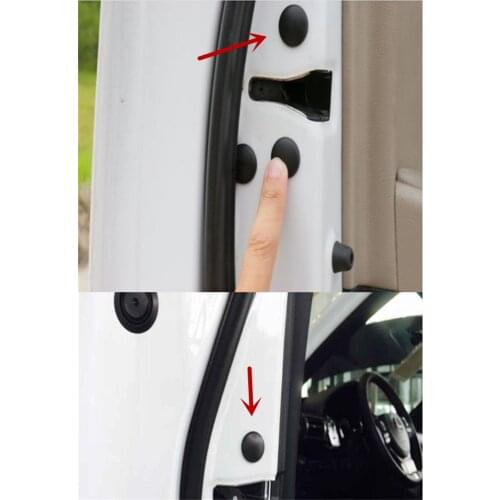 12Pcs Universal Car Door Lock Screw Protector Sticker Cover for KIA RIO K2 K3 K3S K4 K5 Sportage Forte SORENTO CERATO Soul 2015