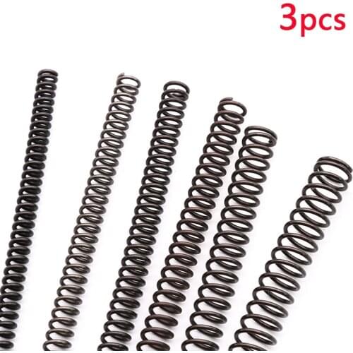 3pcs 65Manganese Steel Y Type Compression Spring 1.6 1.8 2mm Wire Dia Long Spring 8-22mm Outer Dia 305mm Length