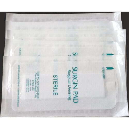 4pcs Breathable non-woven medical 12cm 26cm