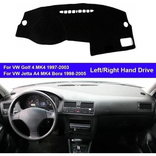 Car Dashboard Cover Dash Mat Carpet Cape For VW Jetta A4 MK4 Bora 1998 - 2005 Golf 4 MK4 1997 - 2003 2004 2002 2001 2000 1999