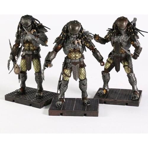 Hiya Toys AVP Celtic Chopper Scar Predator Model Figurals Brinquedos Action Figure 12cm