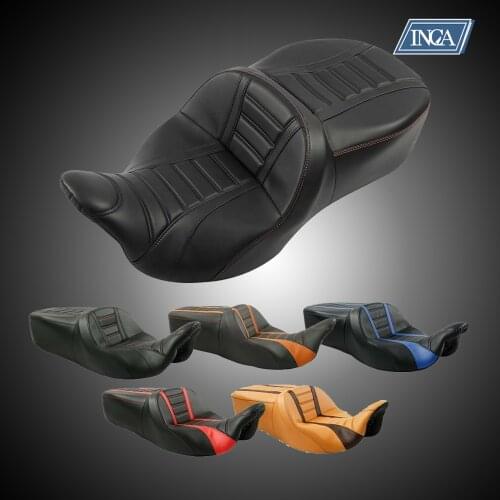 INCA Customization Motorcycle Adaptations Accessory Drivers And Passengers Integrated Seat Cushion for hd touring street glide