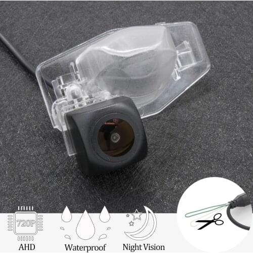 SD Rear View Camera For Honda CR-V SUV MK3 2007-2014 Insight MK2 2010-2014 Car Parking LCD Mirror Monitor
