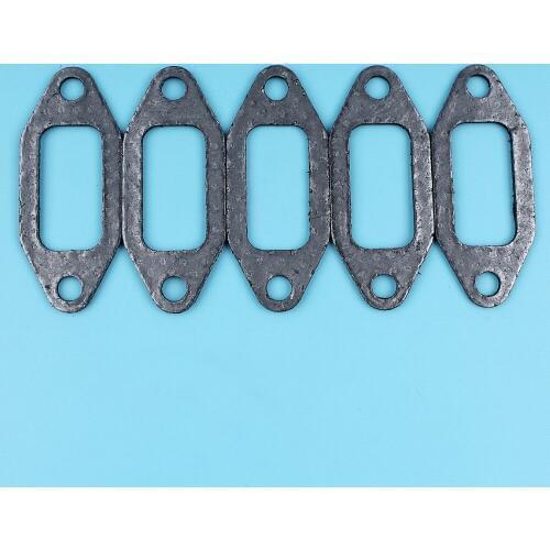 5Pcs/lot Muffler Exhaust Gaskets Kit For HUSQVARNA 362 365 371 372 385 390 Chainsaw #503775901 Jonsered 2063 2071 2163 2165