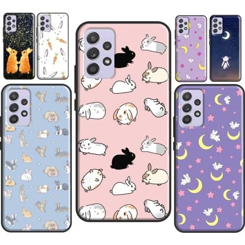 Rabbits Bunnies For Samsung Galaxy A51 A71 A41 A31 A21S A20e A50 A70 A12 A32 A42 A52 A72 M31S Phone Case