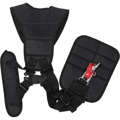 Nylon Double Shoulder Harness Lawn Mower Strap Grass String Trimmer Brush Cutter Harness Belt Garden Power Pruner