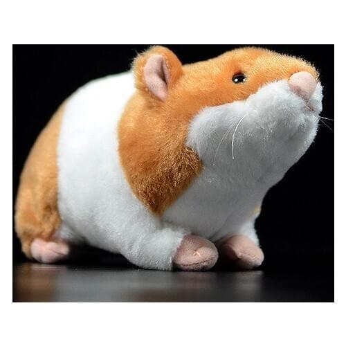 New Arrival Lovely Golden Hamster Doll Simulation Animal Plush Toys For Children Kids Birthday Gifts