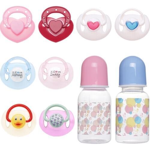 New Magnetic Pacifier for Toys Doll Brand Pacifier Accessories Baby Doll Supplies Dummy Pacifier Magnet Baby Gifts Dolls Nipple