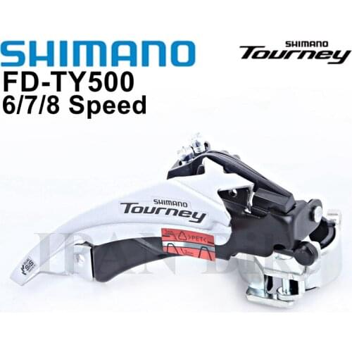 Shimano Tourney TY500 Front Derailleur FD-TY500 Bike Front Derailleur FD TY500 Band Mount 6/7/8 Speed
