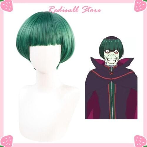 Petelgeuse Romanée-Conti Cosplay Wig Re:Zero Re: Life in a different world from zero Green Short Heat Resistant Synthetic Hair