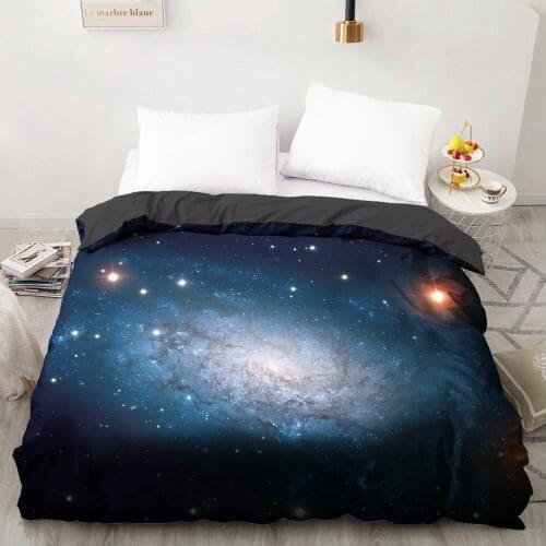 1 Pcs 3D Printed Galaxy Sceney Duvet Cover 240x220 King Size Printing NO Pillowcases And NO Sheets Home Textiles Comforter
