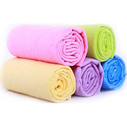 66x43cm PVA Chamois Car Wash Towel Cleaner car Accessories Car care Home Cleaning Hair Drying Cloth
