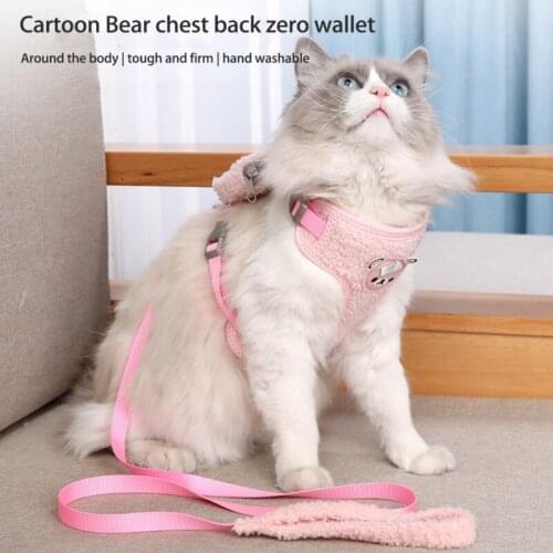 Pet-colored Backpack Pet Leash cat Retractable Dog Leash For Small Medium Dogs Pet Products Traction Rope Pets Leash