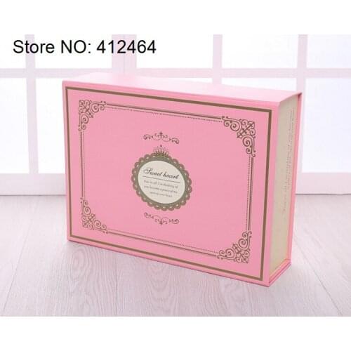 UV Protected Foldable Gift Cardboard Paper Flat Folding Packaging Collapsible Box with Magnet ---PX11275