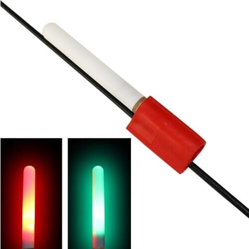 Night Fishing Light Stick Removable Lamp Sea Fishing Rod Light Stick Float Electronic Glowing Waterproof Sticks no Battery