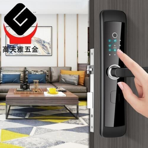 Smart Lock Smart Door Lock Fingerprint APP Unlock Control Password Biometric Fingerprint Lock Touch Screen Electronic Lock