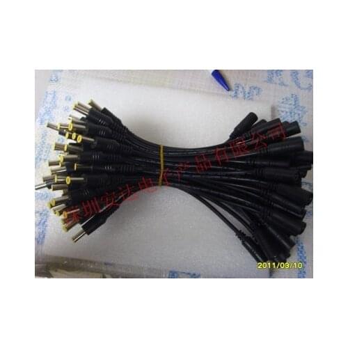 High quality DC power line conversion line 5.0*3.0 to 5.5*2.1 For Samsung thick line large current black