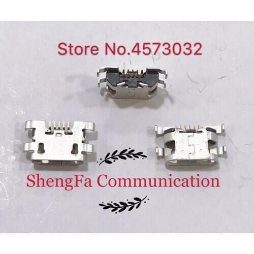 10-50pcs/Original for Huawei Y515 Homtom HT10 X20 X30 Micro USB Jack Socket Connector Charging port Dock Plug Female 5 pin