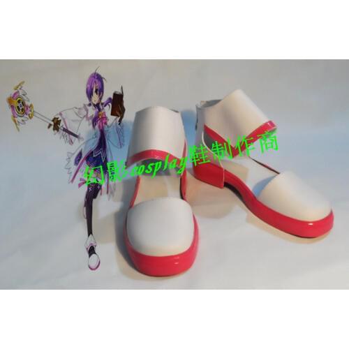 Elsword Elemental Master Aisha Revan White Halloween Girls Cosplay Boots Shoes H016