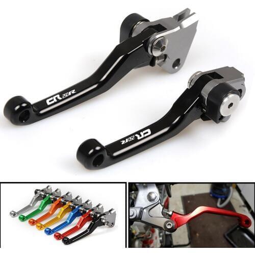 For honda CR250R CR 250 R 1992 1993 1994 1995 1996 1997 1998 1999 2000 - 2007 Motocross CNC Pivot Brake Clutch Levers Dirt Bike