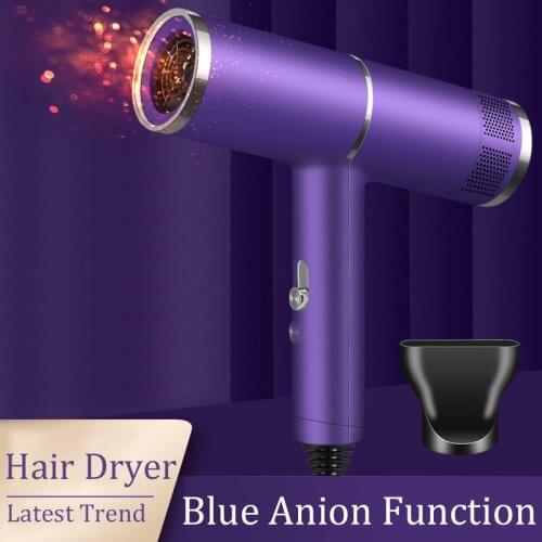 220V Professional Hair Dryer Negative Ion Blow Dryer Hot Home Appliance Salon Hair Styler Tool Electric Ionic Blower Drier