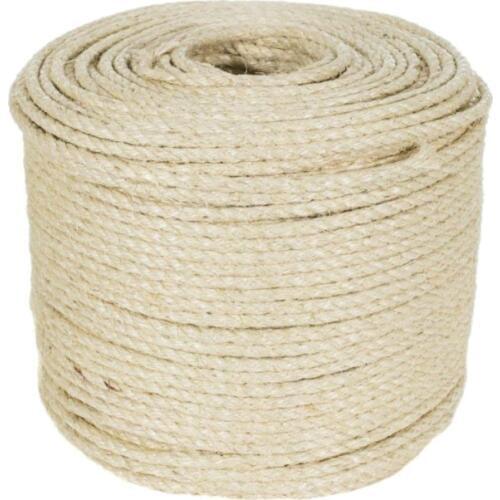 3/5M Natural Sisal Rope Cat Scratching Post Toys Making DIY Desk Foot Chair Legs Binding Rope Material For Cat Sharpen Claw
