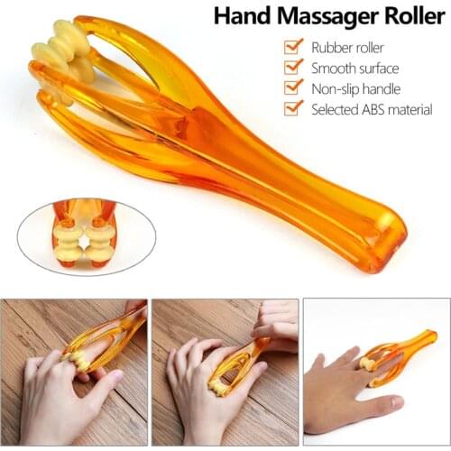 Finger Joint Massager Dual Roller Joint Relaxing Beauty Nail Plastic Blood Circulation Health Care Massage Tool
