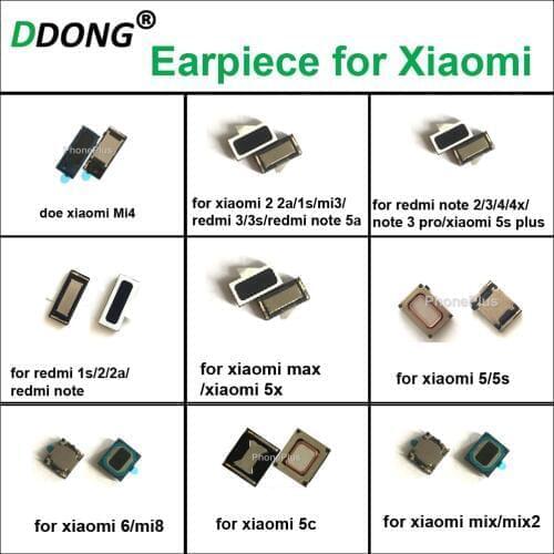 Earpiece Ear Speaker Earphone Receiver For Xiaomi 5s plus mi3 mi5 Mi6 Mi8 4 2a for redmi note2/3/4 for xiaomi max mix mix2