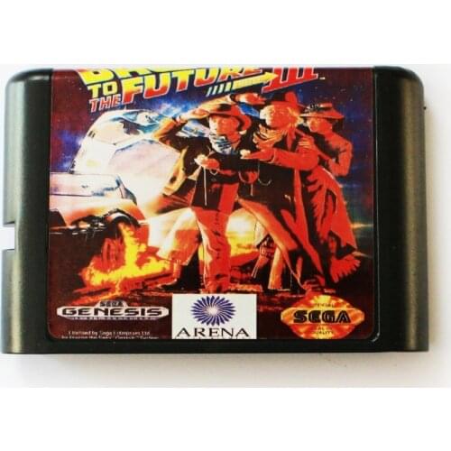 Back To The Future 3 16 bit MD Game Card For Sega Mega Drive For SEGA Genesis