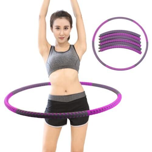 Stainless Steel Circle Detachable Weighted Slimming Bodybuilding Yoga Accessories Fitness Exercise Gym Home