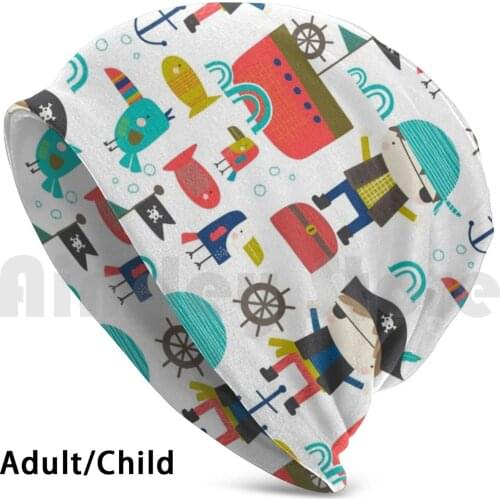 Pirate Fun Neck Gator Pirates Beanies Knit Hat Hip Hop Pirate Pirate Theme Pirate Birthday Pirate Party