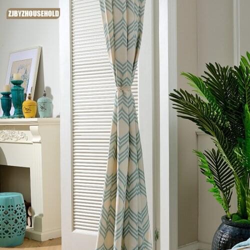Modern Minimalist Printing European-style Blackout Curtains Curtains for Bedroom