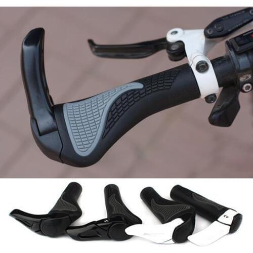 ROCKBROS Bicycle Bike MTB Components Bar ends Handlebars Rubber Grips Handle bar Ergonomic Push On Soft Grips SM009