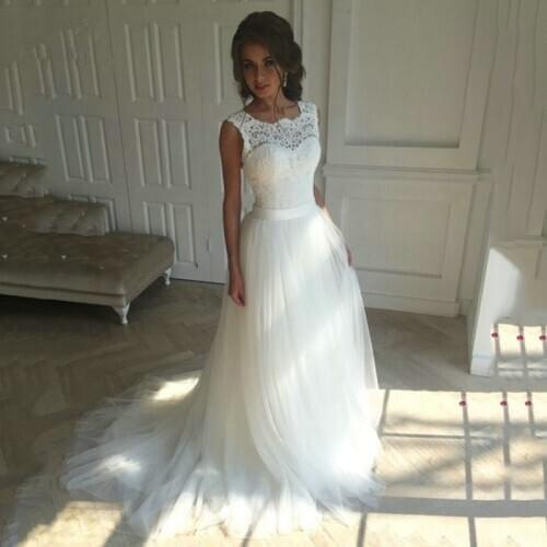 WUDANGSHAN Long Wedding Dresses