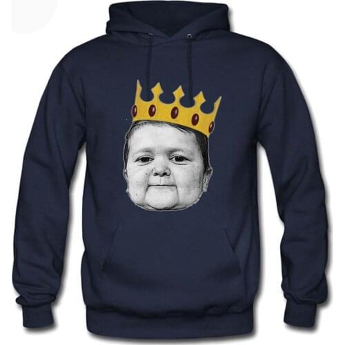 Funny Hasbulla Magomedov Crown Mini Khabib Meme Mens Sweatshirt Fashion Men Hoodies Cool Printed Sweatshirts Clothing Hooded
