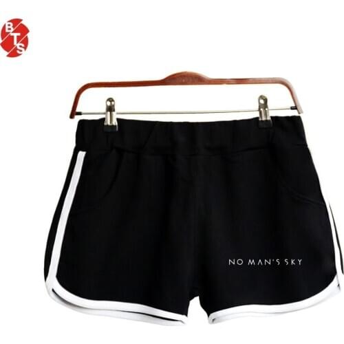 No Mans Sky Printed Shorts for Women Fashion Cool Casual Shorts 2018 Game Trendy Style Girls Sexy Wear Suitable for Summer