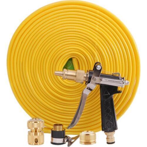 15m Multifunctional Anti-Freeze Garden water band Car Washing Water Hose With Water gun