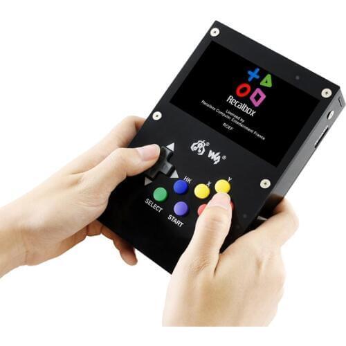 Waveshare GamePi43 Accessories Add-ons for Raspberry Pi to Build GamePi43 4.3inch IPS display