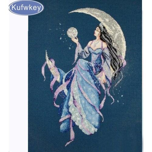 Full Square/Round Drill 5D DIY Diamond Painting Selene Goddess Embroidery Cross Stitch 3d Home Decor diamond mosaic kits cartoon