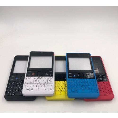 RTBESTOYZ For Nokia 210 New Full Complete Mobile Phone Housing Cover Case+English Keypad+Logo
