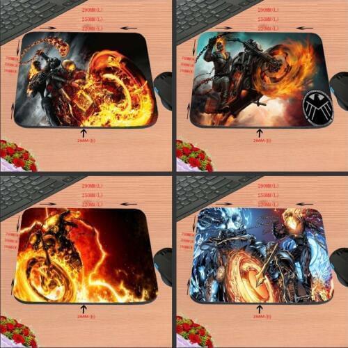 DIY burning motorcycles, office computer mouse pad notebook cushion antiskid rectangular rubber game, decorate desk