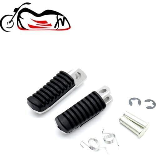 For KAWASAKI ER6N NINJA 650R 1000 Z1000SX VERSYS 650 1000 Z1000 Z750S Z900RS Motorcycle Rider Front Foot Pegs Footrest Adapters