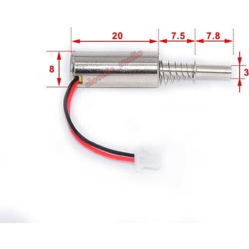 DC 5V-6V Push Pull Frame suction Inhalation Type Mini DC Solenoid Electromagnet Micro Electric Magnet Stroke 3.5mm